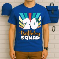 20th Birthday Squad 20 Years Old T-Shirt