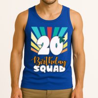 20th Birthday Squad 20 Years Old Tank Top