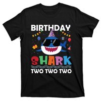 2nd Birthday Shark Matching Party Gifts For T-Shirt