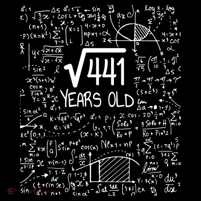 21st Birthday T Square Root Of 441 21 Years Old 16 in Basic Backpack