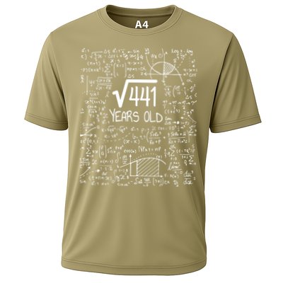 21st Birthday T Square Root Of 441 21 Years Old Performance Shirt
