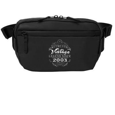 20th Birthday Vintage Legend Since 2003 Crossbody Pack