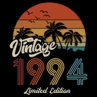 29th Birthday Vintage Limited Edition 1994 Flatbill Hat