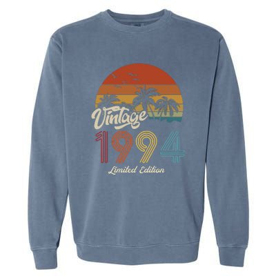 29th Birthday Vintage Limited Edition 1994 Garment-Dyed Sweatshirt