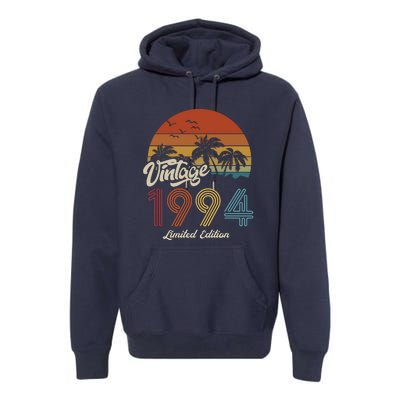 29th Birthday Vintage Limited Edition 1994 Premium Hoodie