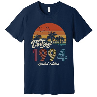 29th Birthday Vintage Limited Edition 1994 Premium T-Shirt