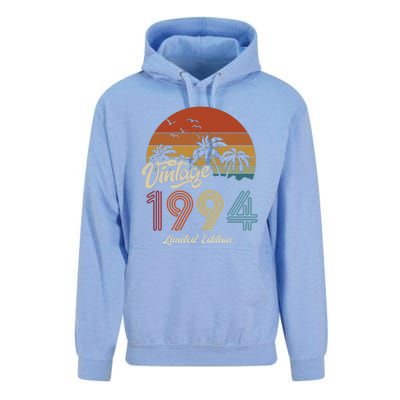 29th Birthday Vintage Limited Edition 1994 Unisex Surf Hoodie