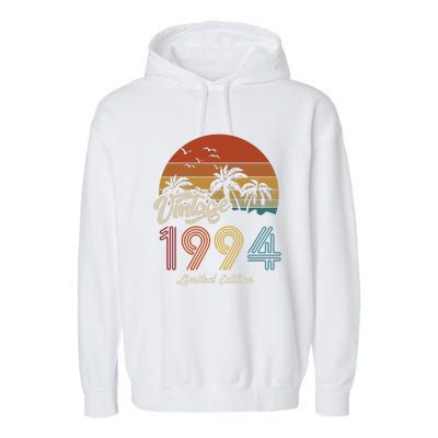 29th Birthday Vintage Limited Edition 1994 Garment-Dyed Fleece Hoodie