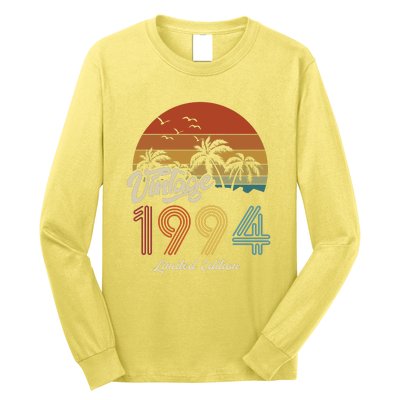 29th Birthday Vintage Limited Edition 1994 Long Sleeve Shirt