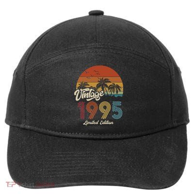 28th Birthday Vintage Limited Edition 1995 7-Panel Snapback Hat