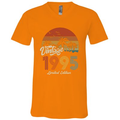 28th Birthday Vintage Limited Edition 1995 V-Neck T-Shirt