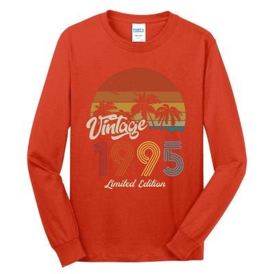 28th Birthday Vintage Limited Edition 1995 Tall Long Sleeve T-Shirt