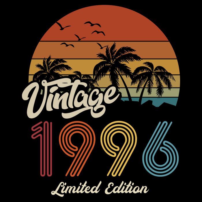 27th Birthday Vintage Limited Edition 1996 Backpack