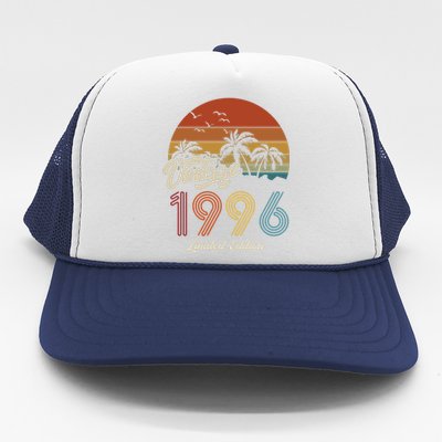 27th Birthday Vintage Limited Edition 1996 Trucker Hat