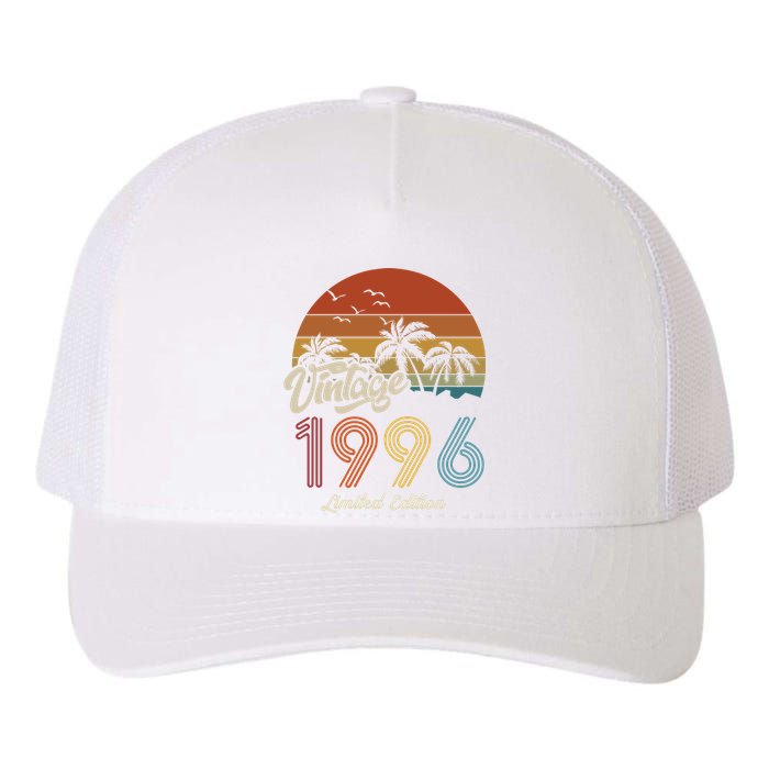 27th Birthday Vintage Limited Edition 1996 Yupoong Adult 5-Panel Trucker Hat