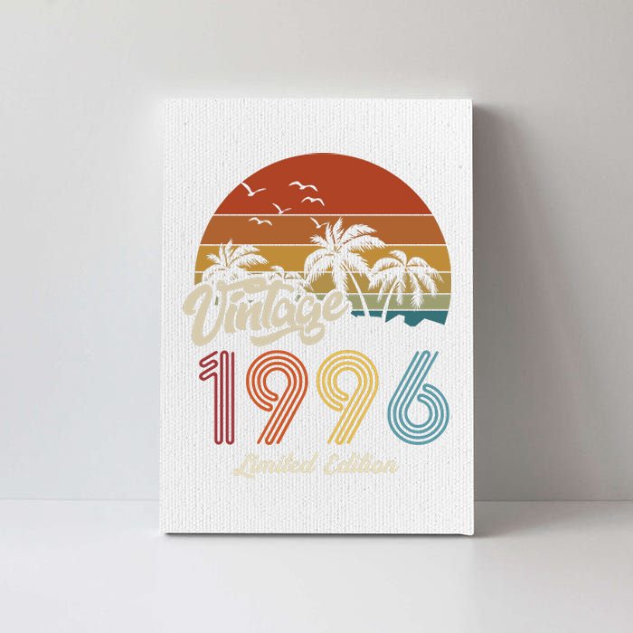 27th Birthday Vintage Limited Edition 1996 Canvas