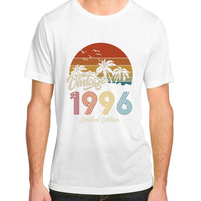 27th Birthday Vintage Limited Edition 1996 Adult ChromaSoft Performance T-Shirt