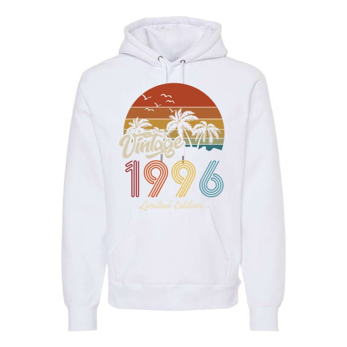 27th Birthday Vintage Limited Edition 1996 Premium Hoodie