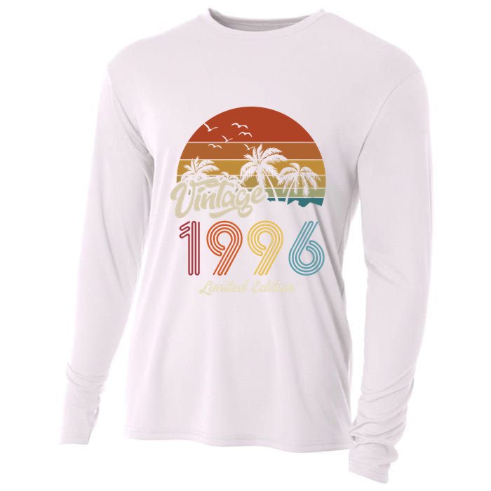 27th Birthday Vintage Limited Edition 1996 Cooling Performance Long Sleeve Crew