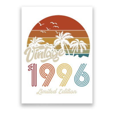 27th Birthday Vintage Limited Edition 1996 Poster