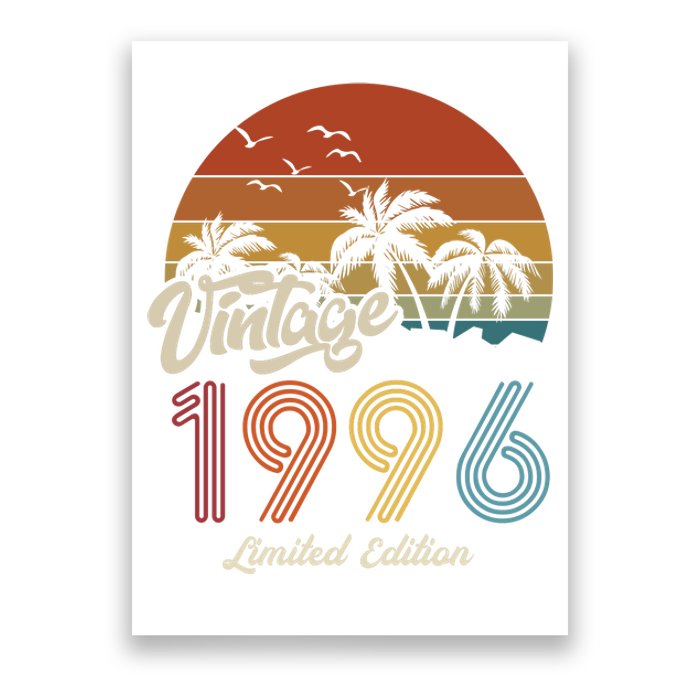 27th Birthday Vintage Limited Edition 1996 Poster