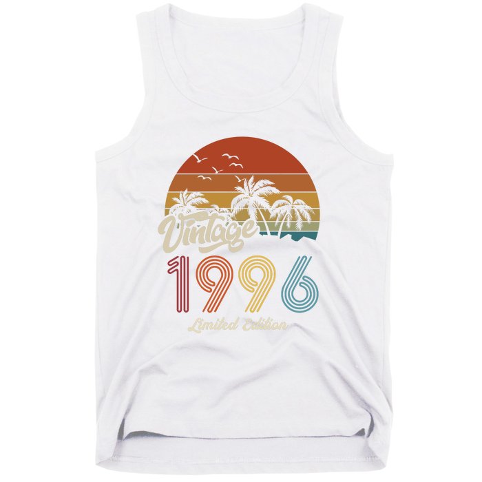 27th Birthday Vintage Limited Edition 1996 Tank Top