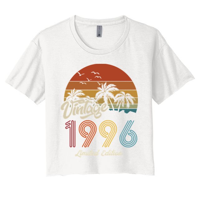 27th Birthday Vintage Limited Edition 1996 Crop Top