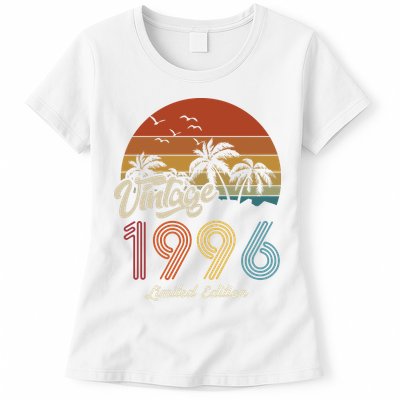 27th Birthday Vintage Limited Edition 1996 Womens T-Shirt