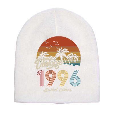 27th Birthday Vintage Limited Edition 1996 Short Acrylic Beanie