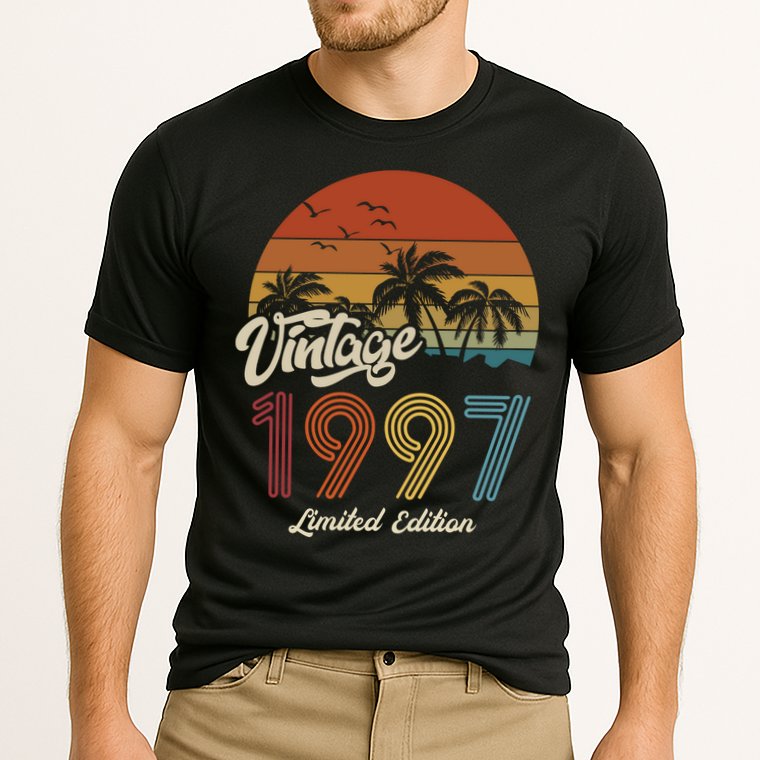 26th Birthday Vintage Limited Edition 1997 Cooling Performance Crew T-Shirt