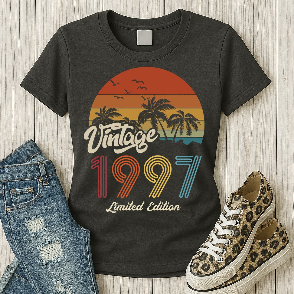 26th Birthday Vintage Limited Edition 1997 Womens T-Shirt