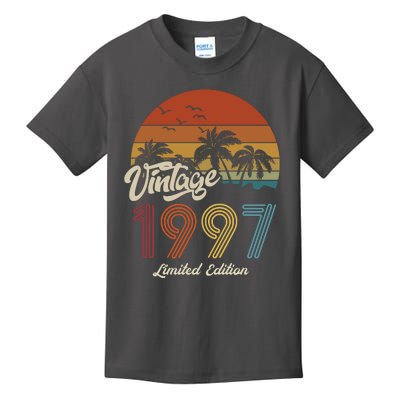 26th Birthday Vintage Limited Edition 1997 Kids T-Shirt