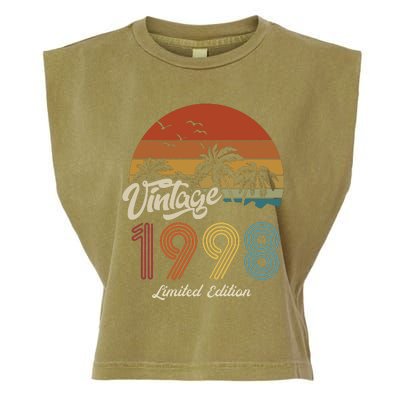 25th Birthday Vintage Limited Edition 1998 Garment-Dyed Women's Muscle Tee