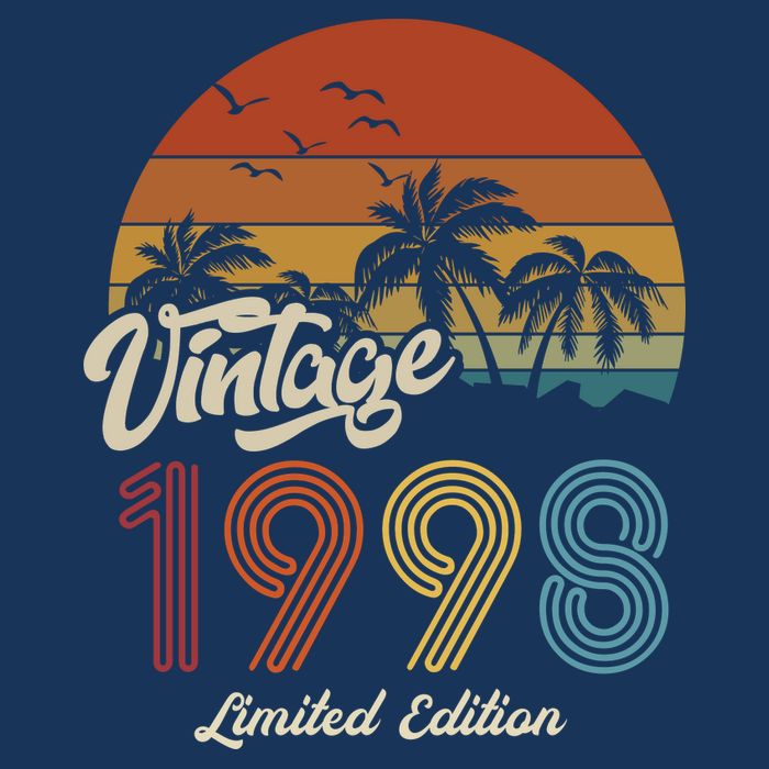 25th Birthday Vintage Limited Edition 1998 Performance Shirt