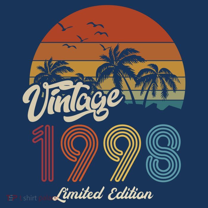 25th Birthday Vintage Limited Edition 1998 T-Shirt