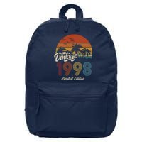 25th Birthday Vintage Limited Edition 1998 16 in Basic Backpack