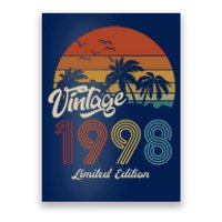 25th Birthday Vintage Limited Edition 1998 Poster