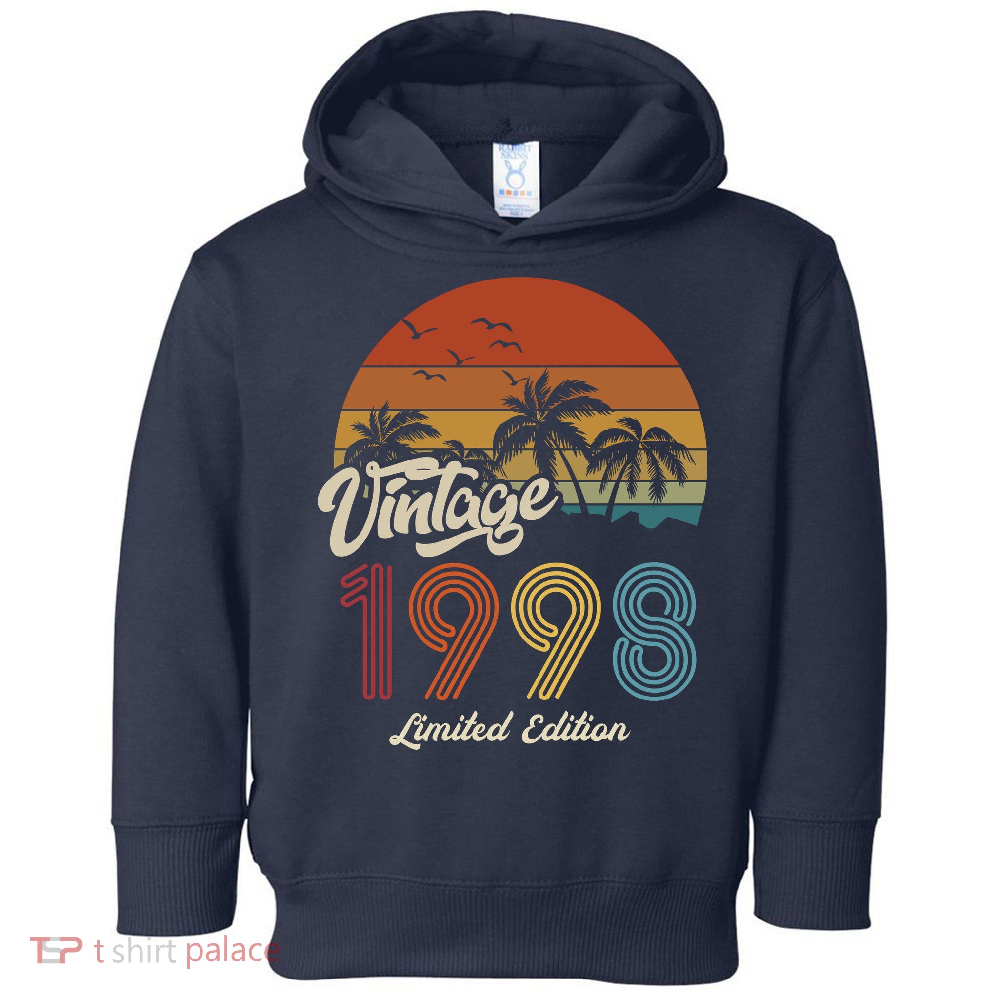 25th Birthday Vintage Limited Edition 1998 Toddler Hoodie