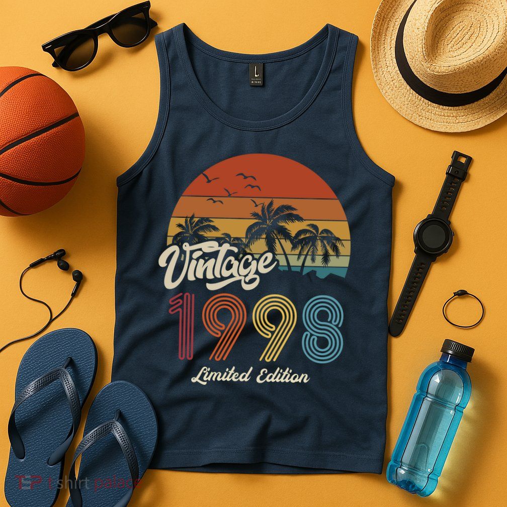 25th Birthday Vintage Limited Edition 1998 Tank Top