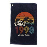 25th Birthday Vintage Limited Edition 1998 Platinum Collection Golf Towel