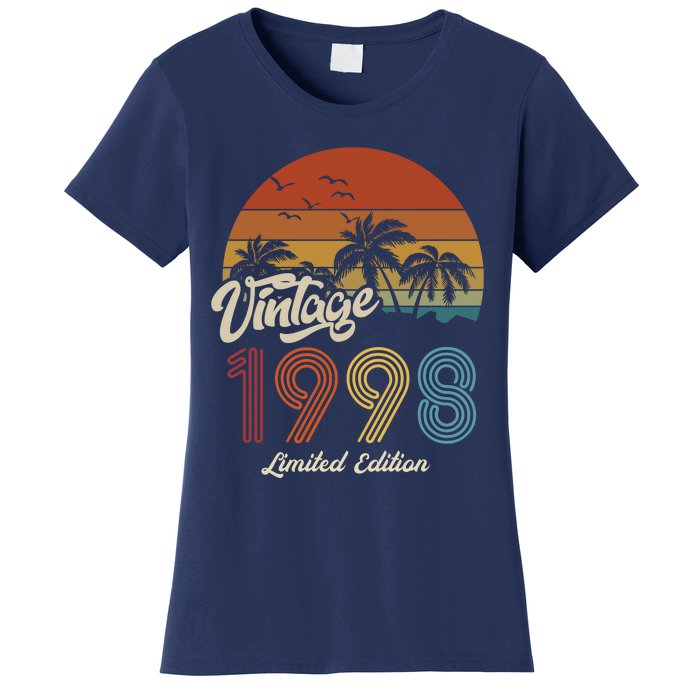 25th Birthday Vintage Limited Edition 1998 Women's T-Shirt