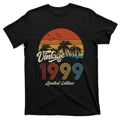 24th Birthday Vintage Limited Edition 1999 T-Shirt