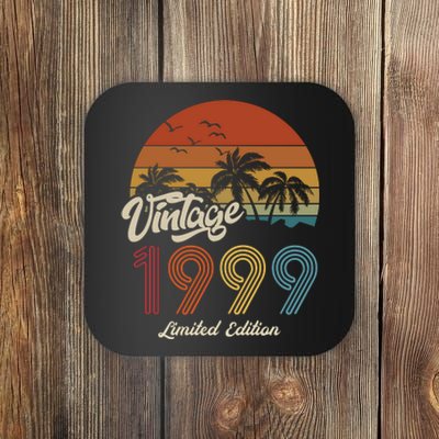 24th Birthday Vintage Limited Edition 1999 Coaster