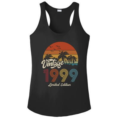 24th Birthday Vintage Limited Edition 1999 Ladies PosiCharge Competitor Racerback Tank