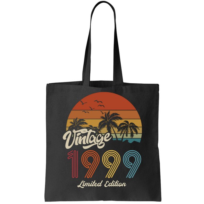 24th Birthday Vintage Limited Edition 1999 Tote Bag