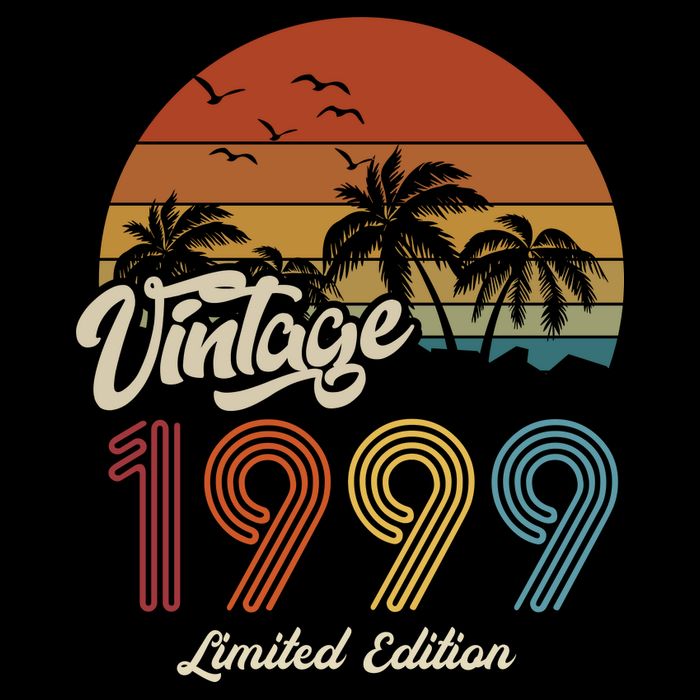 24th Birthday Vintage Limited Edition 1999 Bag