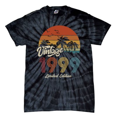 24th Birthday Vintage Limited Edition 1999 Tie-Dye T-Shirt