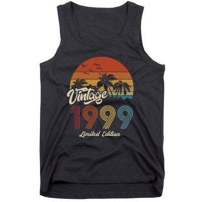 24th Birthday Vintage Limited Edition 1999 Tank Top