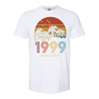 24th Birthday Vintage Limited Edition 1999 Softstyle CVC T-Shirt