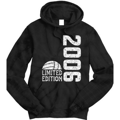 2006 Birthday Volleyball Limited Edition Born In 2006 Tie Dye Hoodie